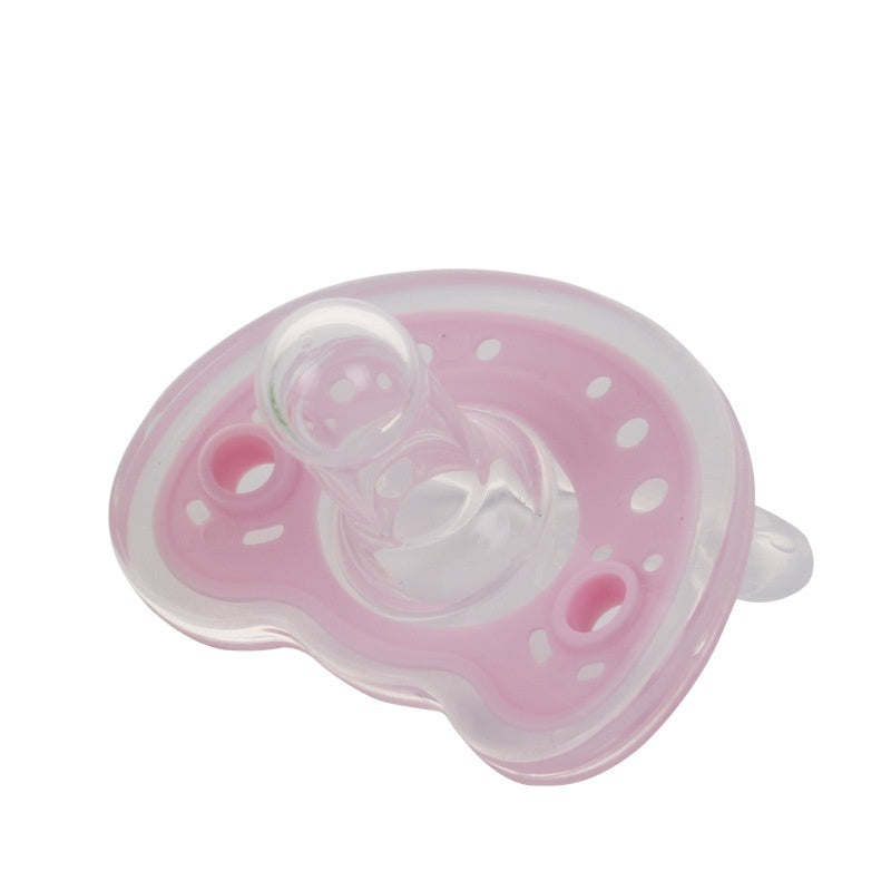 Baby Products Full Silica Gel Pacifier Two-color Liquid Silicone Sleep Comfort Baby Pacifier Baby