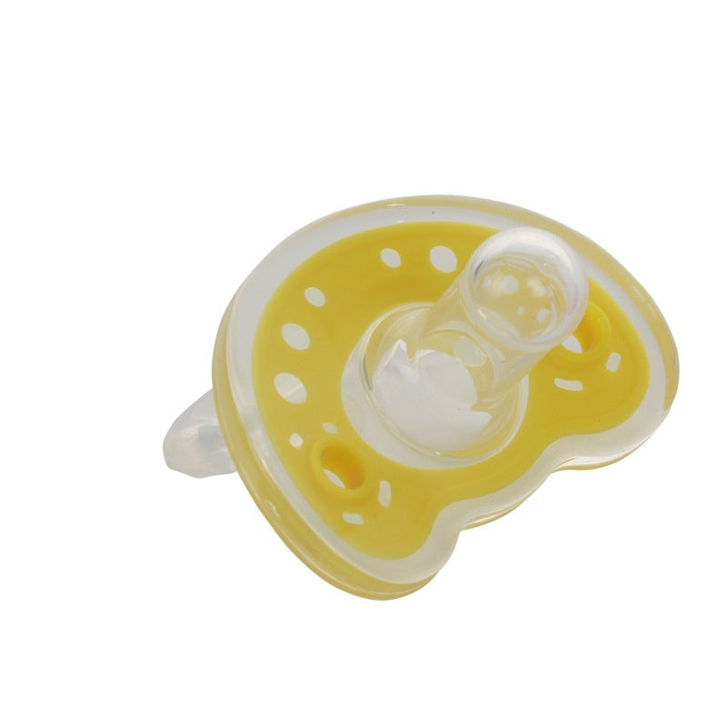 Baby Products Full Silica Gel Pacifier Two-color Liquid Silicone Sleep Comfort Baby Pacifier Baby