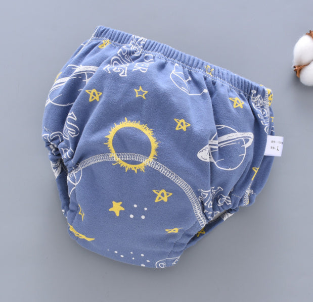 Baby Training Pants Washable 6-layer Gauze Diaper Cover